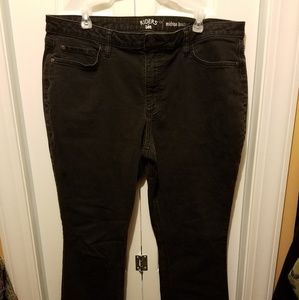 Riders by Lee mid rise bootcut 18m